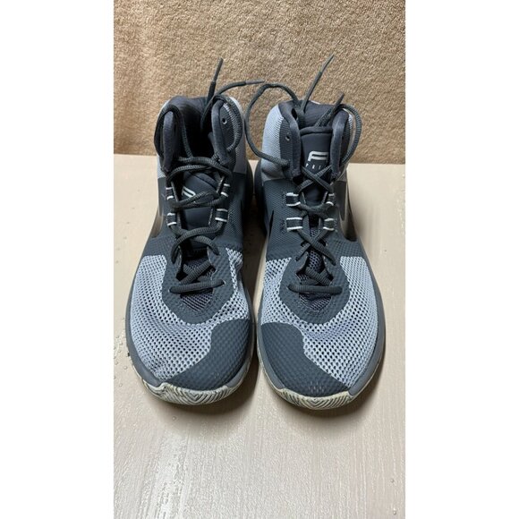 Nike mens Air Precision Wolf Grey Basketball Sneakers Shoes Size 9 main image 4